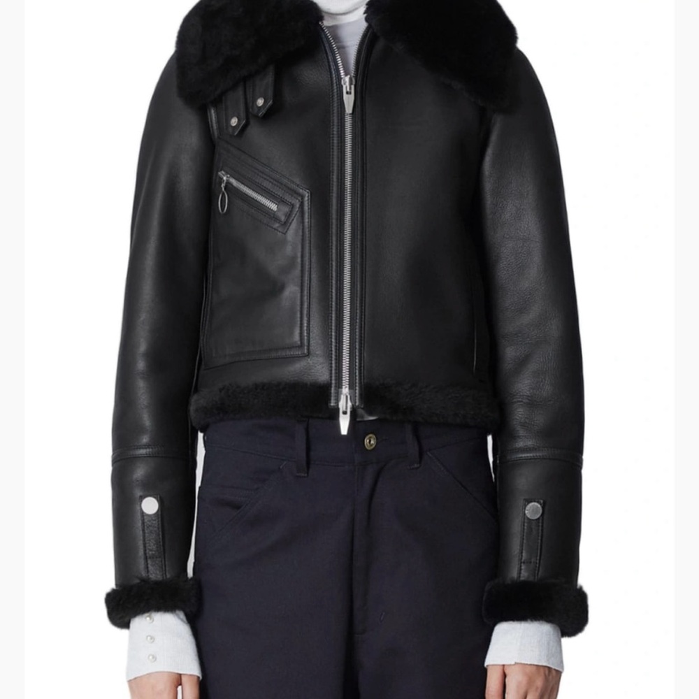 The Arrivals  Black Leather Jacket
